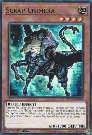 Image of Scrap Chimera (RA05-EN005) - Rarity Collection 5 1st Edition