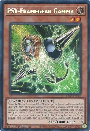 Image of PSY-Framegear Gamma (Secret Rare) (RA05-EN006) - Rarity Collection 5 1st Edition
