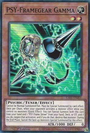 Image of PSY-Framegear Gamma (RA05-EN006) - Rarity Collection 5 1st Edition