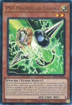 Image of PSY-Framegear Gamma (Ultra Rare) (RA05-EN006) - Rarity Collection 5 1st Edition