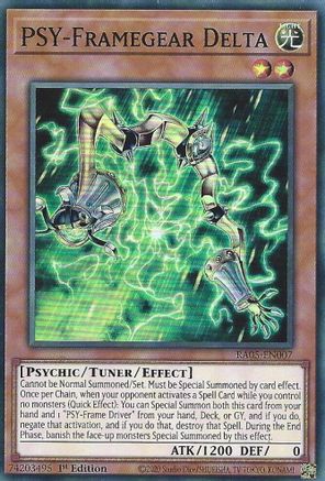 Image of PSY-Framegear Delta (RA05-EN007) - Rarity Collection 5 1st Edition