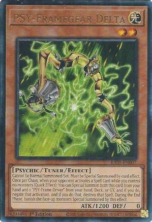 Image of PSY-Framegear Delta (Ultimate Rare) (RA05-EN007) - Rarity Collection 5 1st Edition