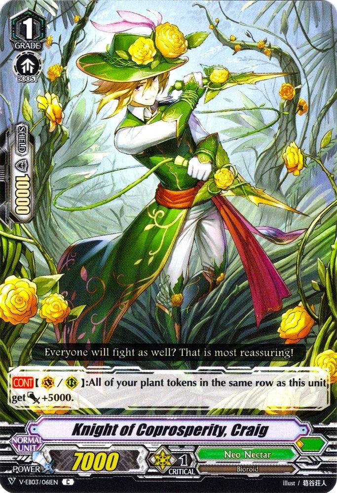 Image of Knight of Coprosperity, Craig (V-EB03/061EN) [ULTRARARE MIRACLE COLLECTION]