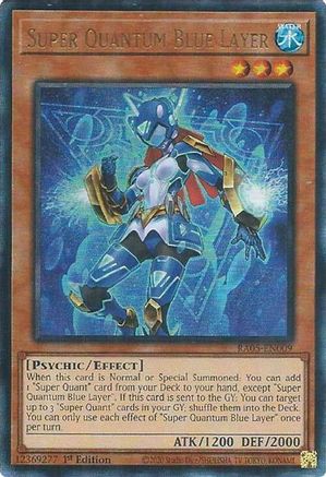 Image of Super Quantum Blue Layer (Ultimate Rare) (RA05-EN009) - Rarity Collection 5 1st Edition