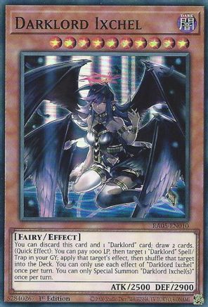 Image of Darklord Ixchel (RA05-EN010) - Rarity Collection 5 1st Edition