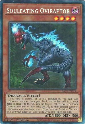 Image of Souleating Oviraptor (Collector's Rare) (RA05-EN011) - Rarity Collection 5 1st Edition