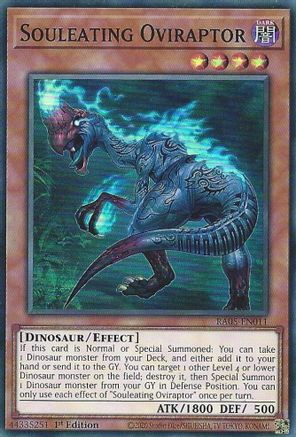 Image of Souleating Oviraptor (RA05-EN011) - Rarity Collection 5 1st Edition