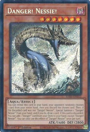 Image of Danger! Nessie! (Secret Rare) (RA05-EN012) - Rarity Collection 5 1st Edition