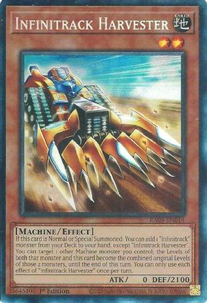 Image of Infinitrack Harvester (Collector's Rare) (RA05-EN014) - Rarity Collection 5 1st Edition