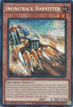 Image of Infinitrack Harvester (Secret Rare) (RA05-EN014) - Rarity Collection 5 1st Edition