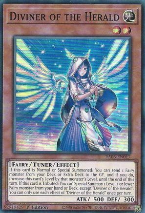 Image of Diviner of the Herald (RA05-EN017) - Rarity Collection 5 1st Edition