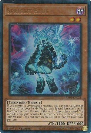Image of Spright Blue (Ultimate Rare) (RA05-EN021) - Rarity Collection 5 1st Edition