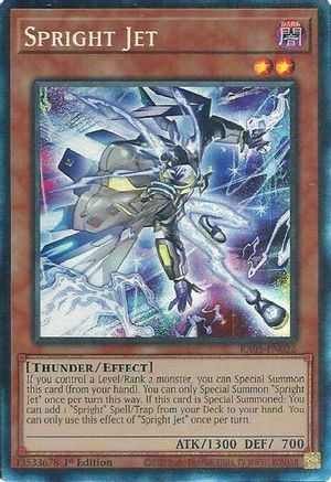 Image of Spright Jet (Collector's Rare) (RA05-EN022) - Rarity Collection 5 1st Edition