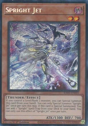 Image of Spright Jet (Secret Rare) (RA05-EN022) - Rarity Collection 5 1st Edition