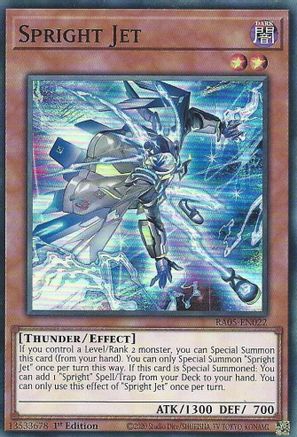 Image of Spright Jet (RA05-EN022) - Rarity Collection 5 1st Edition