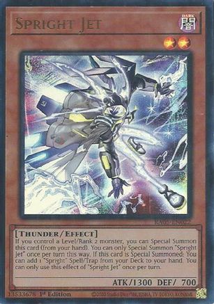 Image of Spright Jet (Ultra Rare) (RA05-EN022) - Rarity Collection 5 1st Edition
