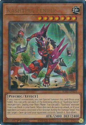 Image of Kashtira Fenrir (Ultimate Rare) (RA05-EN024) - Rarity Collection 5 1st Edition