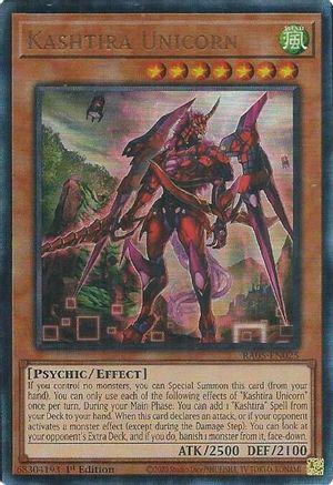 Image of Kashtira Unicorn (Ultimate Rare) (RA05-EN025) - Rarity Collection 5 1st Edition