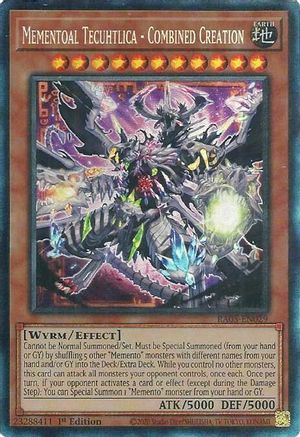 Image of Mementoal Tecuhtlica - Combined Creation (Collector's Rare) (RA05-EN029) - Rarity Collection 5 1st Edition