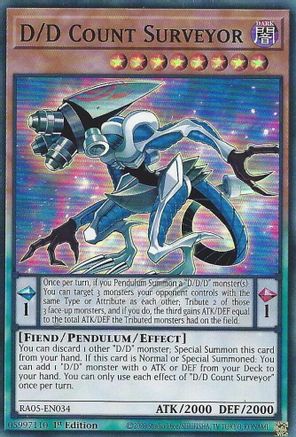 Image of D/D Count Surveyor (RA05-EN034) - Rarity Collection 5 1st Edition