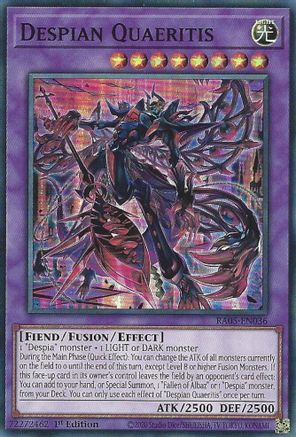 Image of Despian Quaeritis (RA05-EN036) - Rarity Collection 5 1st Edition