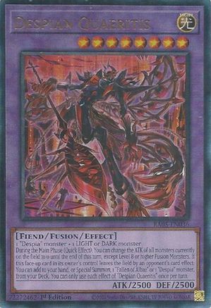 Image of Despian Quaeritis (Ultimate Rare) (RA05-EN036) - Rarity Collection 5 1st Edition