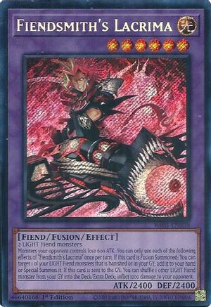 Image of Fiendsmith's Lacrima (Secret Rare) (RA05-EN038) - Rarity Collection 5 1st Edition