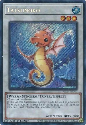 Image of Tatsunoko (Secret Rare) (RA05-EN040) - Rarity Collection 5 1st Edition