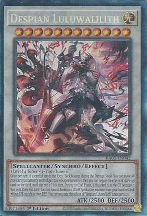 Image of Despian Luluwalilith (Collector's Rare) (RA05-EN042) - Rarity Collection 5 1st Edition