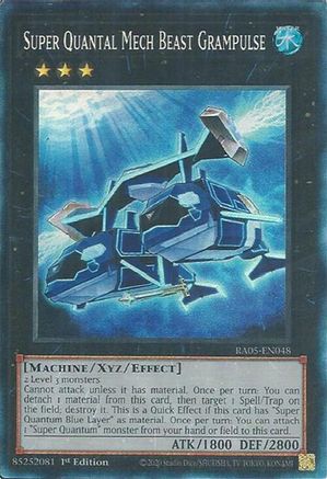 Image of Super Quantal Mech Beast Grampulse (Collector's Rare) (RA05-EN048) - Rarity Collection 5 1st Edition