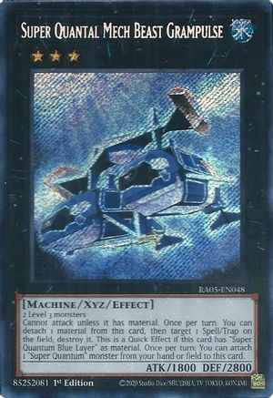 Image of Super Quantal Mech Beast Grampulse (Secret Rare) (RA05-EN048) - Rarity Collection 5 1st Edition