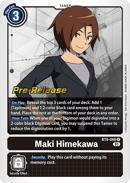 Image of Maki Himekawa [BT9-090] [X Record Pre-Release Promos]