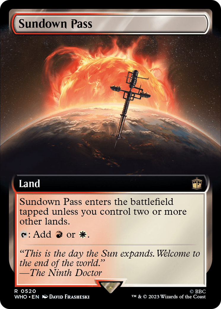 Image of Sundown Pass (Extended Art) [Doctor Who]