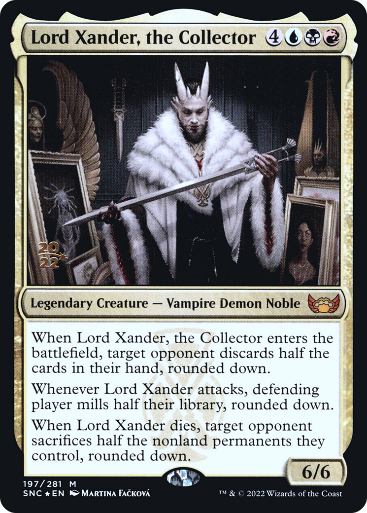 Image of Lord Xander, the Collector [Streets of New Capenna Prerelease Promos]