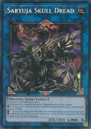 Image of Saryuja Skull Dread (Secret Rare) (RA05-EN053) - Rarity Collection 5 1st Edition