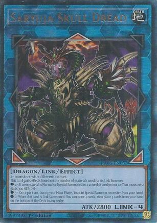 Image of Saryuja Skull Dread (Ultimate Rare) (RA05-EN053) - Rarity Collection 5 1st Edition