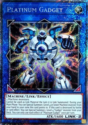 Image of Platinum Gadget (Platinum Secret Rare) (RA05-EN054) - Rarity Collection 5 1st Edition