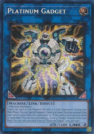 Image of Platinum Gadget (Secret Rare) (RA05-EN054) - Rarity Collection 5 1st Edition