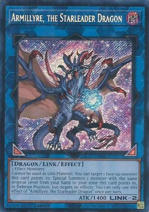 Image of Armillyre, the Starleader Dragon (Secret Rare) (RA05-EN055) - Rarity Collection 5 1st Edition