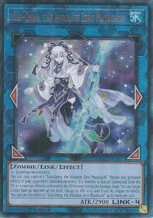 Image of Yuki-Onna, the Absolute Zero Mayakashi (Ultimate Rare) (RA05-EN057) - Rarity Collection 5 1st Edition
