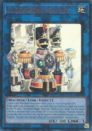 Image of Clockwork Knight (Ultra Rare) (RA05-EN058) - Rarity Collection 5 1st Edition