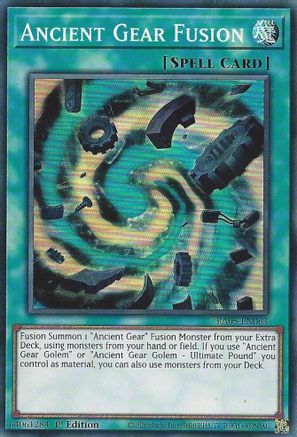Image of Ancient Gear Fusion (RA05-EN063) - Rarity Collection 5 1st Edition