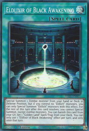 Image of Eldlixir of Black Awakening (RA05-EN065) - Rarity Collection 5 1st Edition