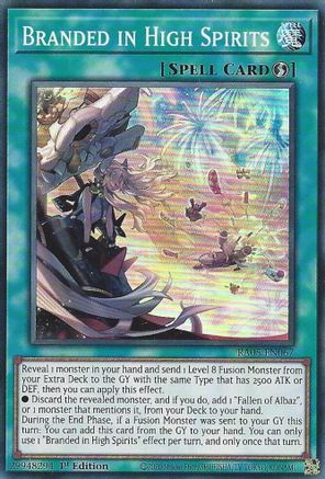 Image of Branded in High Spirits (RA05-EN067) - Rarity Collection 5 1st Edition
