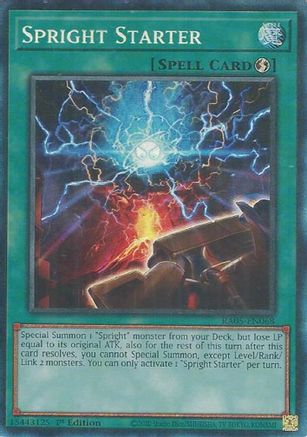 Image of Spright Starter (Collector's Rare) (RA05-EN068) - Rarity Collection 5 1st Edition