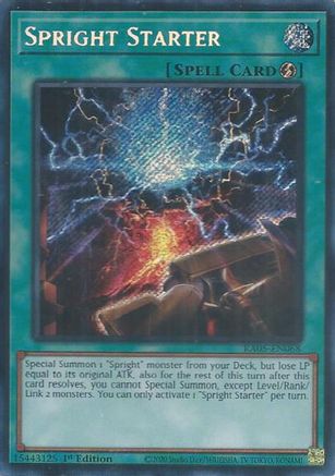 Image of Spright Starter (Secret Rare) (RA05-EN068) - Rarity Collection 5 1st Edition