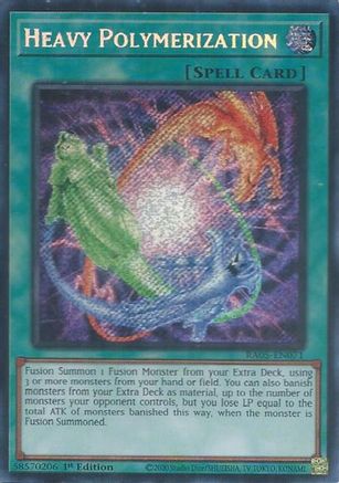 Image of Heavy Polymerization (Secret Rare) (RA05-EN071) - Rarity Collection 5 1st Edition