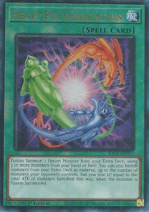 Image of Heavy Polymerization (Ultimate Rare) (RA05-EN071) - Rarity Collection 5 1st Edition