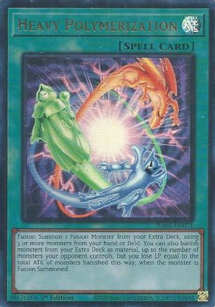Image of Heavy Polymerization (Ultra Rare) (RA05-EN071) - Rarity Collection 5 1st Edition