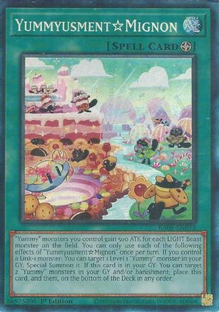 Image of YummyusmentAcroquey (Collector's Rare) (RA05-EN073) - Rarity Collection 5 1st Edition